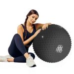 Rehabilitačná lopta s výstupkami 65 cm – Obrázok 2