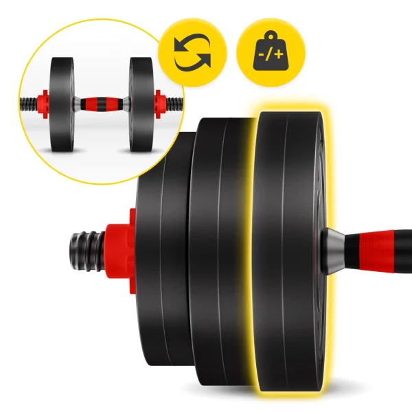 Bitúmenové hantle 2x15kg – Obrázok 7