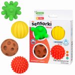 Senzorické loptičky 4 ks – Obrázok 7