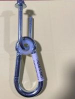 Záves na hojdačky typ A M8x80 mm – Obrázok 2