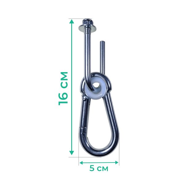 Záves na hojdačky typ A M8x80 mm – Obrázok 4