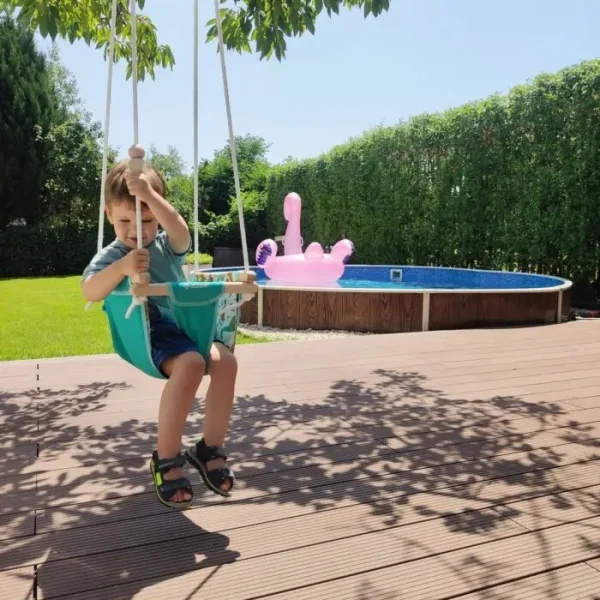 Hojdačka pre bábätko Junior Boho – Obrázok 2