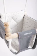 Hojdačka pre bábätko Junior Grey – Obrázok 6