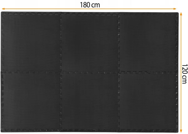 Pena na cvičenie puzzle 6 ks 60x60 cm Neo 2 – Obrázok 4