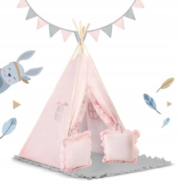 Bavlnený stan tipi Barbie – Obrázok 11