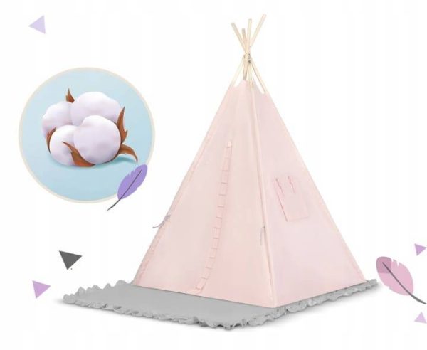 Bavlnený stan tipi Barbie – Obrázok 8