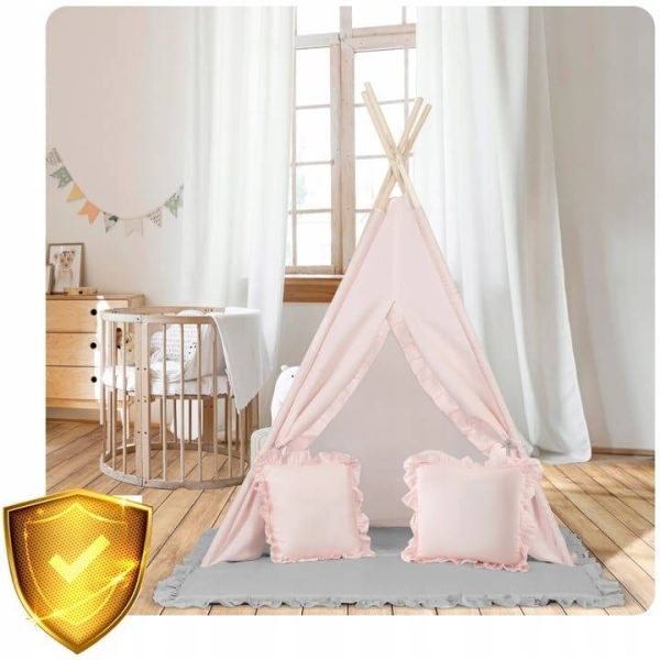 Bavlnený stan tipi Barbie – Obrázok 7