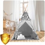 Bavlnený stan tipi – Hviezdičky – Obrázok 3
