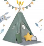 Bavlnený stan tipi Green – Obrázok 11