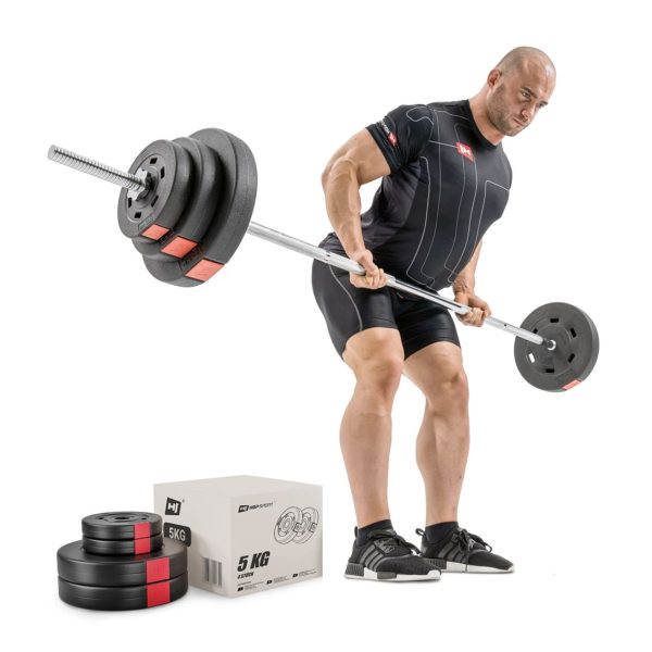 Súprava kompozitných závaží 30 kg – Obrázok 4