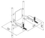 Bradlá na dipy Outdoor – Obrázok 6